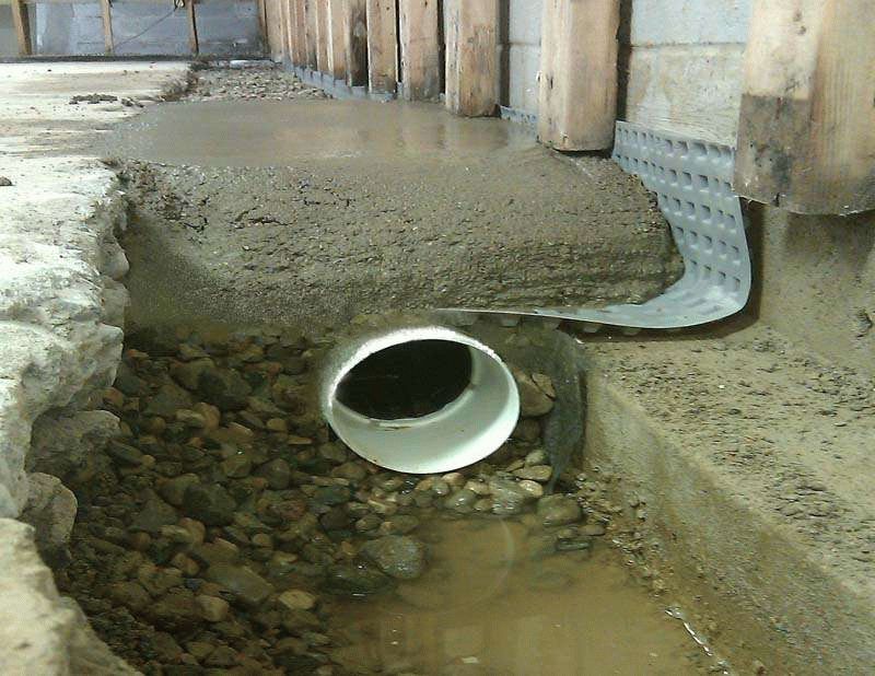 Как сделать канализацию если грунтовые воды близко к поверхности