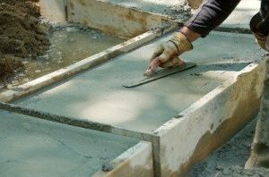 Выравнивание бетона