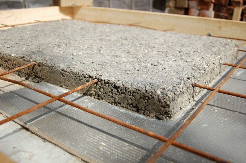 как сделать бетонное перекрытие своими руками
